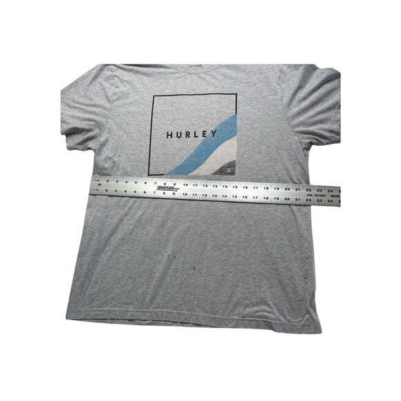 HURLEY T-Shirt Men’s Grey Short Sleeve‎ Size XL Skate Retro Surf (329) - Picture 3 of 7